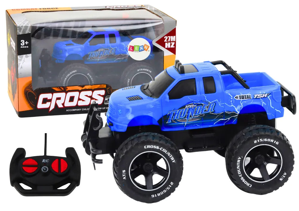 RC bekelės automobilis 1:18 mėlynas
